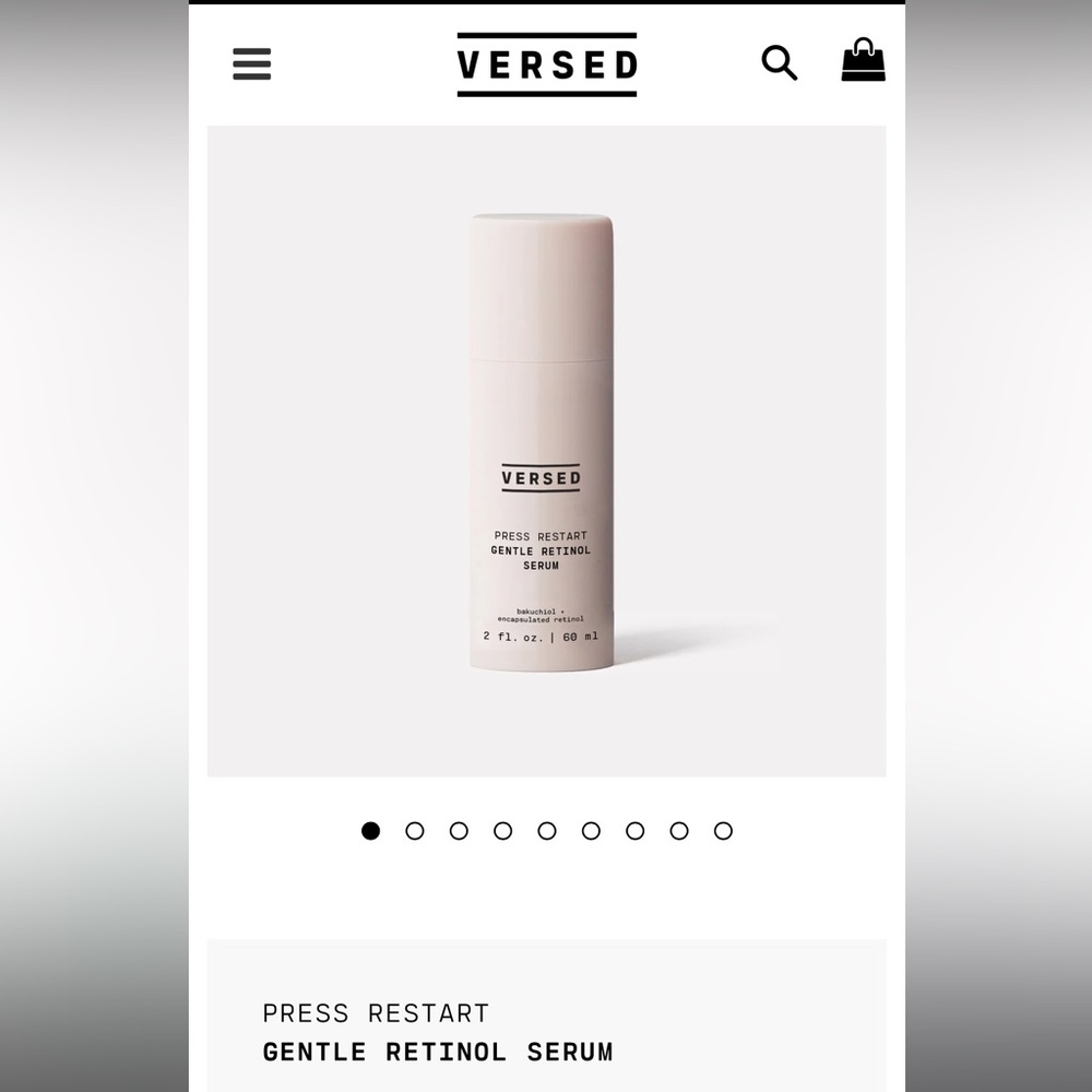 PRESS RESTART
GENTLE RETINOL SERUM